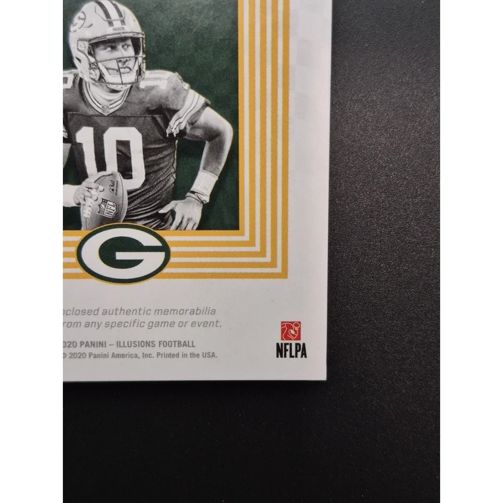 2020 Panini Illusions Jordan Love #GE4 Great Expectations‎ (RC) (MEM) Packers